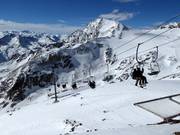 Pfaffengrat - 2er Sesselbahn fix geklemmt