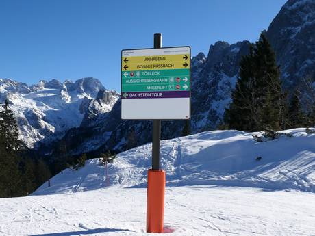 Hallein: Orientierung in Skigebieten – Orientierung Dachstein West – Gosau/Russbach/Annaberg