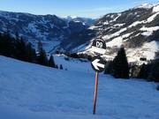 Schwarze Buckelpiste