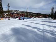 Übungsgelände mit überdachtem Förderband