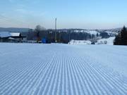 Sehr gute Pistenpräparierung