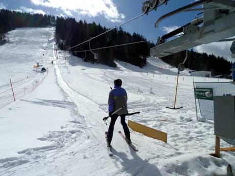 Kufsteinerland: beste Skilifte – Lifte/Bahnen Tirolina (Haltjochlift) – Hinterthiersee