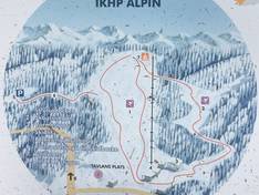 Pistenplan Strutsabacken – Huskvarna