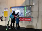 Information an der Gondelbahn