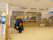 Gepflegter Kassenbereich