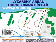 Pistenplan Přelač – Horní Lomná