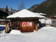 Toiletten an der Talstation
