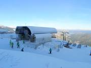 Záhradky-Rovná Hoľa - 6er Hochgeschwindigkeits-Sesselbahn (kuppelbar) mit Abdeckhauben