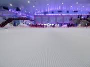 Perfekt präparierte Piste in der Skihalle Ski Egypt