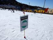 Übungshang mit Förderband