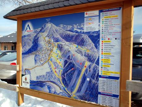 Rothaargebirge: Orientierung in Skigebieten – Orientierung Altastenberg