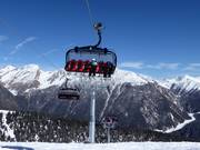 Steinermandlbahn - 6er Hochgeschwindigkeits-Sesselbahn (kuppelbar) mit Abdeckhauben und Sitzheizung