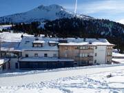 Wellnesshotel Jochgrimm mitten im Skigebiet