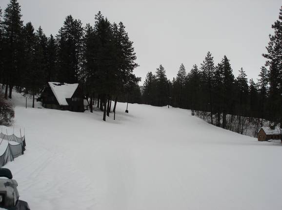Blick auf den Leavenworth Ski Hill