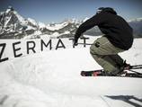 Funslope im Snowpark Zermatt