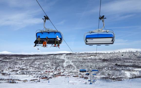 Funäsfjällen: beste Skilifte – Lifte/Seilbahnen Tänndalen