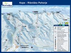 Pistenplan Ribnica na Pohorju – Ribniško Pohorje