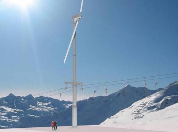Windlift Feldis - © Bergbahnen Feldis