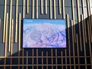 Informationstafel an der Bergstation der Gondelbahn