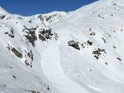 Piste 9 zur Mittelstation