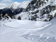 Großer Beschneiungsteich