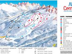 Pistenplan Alpe Cermis – Cavalese