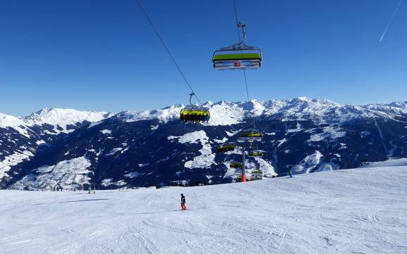 Skifahren in den Tuxer Alpen