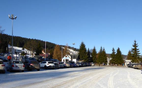 Niederschlesien (Województwo dolnośląskie): Anfahrt in Skigebiete und Parken an Skigebieten – Anfahrt, Parken Zieleniec