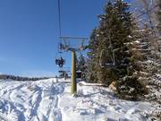 St. Christina-Monte Pana - 2er Sesselbahn fix geklemmt