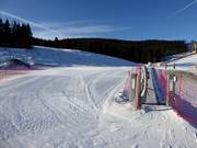 Anfängerhang mit eigenem Förderband