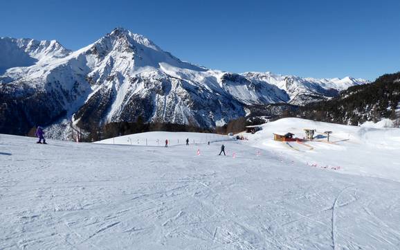 Skigebiete für Anfänger im Val Müstair (Münstertal) – Anfänger Minschuns – Val Müstair-Tschierv