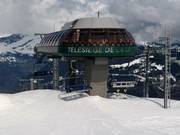 TSD de la Croix - 4er Hochgeschwindigkeits-Sesselbahn (kuppelbar)