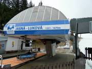 Jasná-Luková - 4er Sesselbahn fix geklemmt