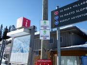 Die Lifte werden mit grüner Energie betrieben