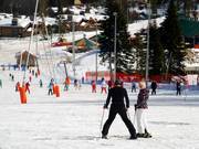 Ideales Übungsgelände direkt an der Bergstation.