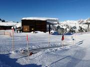 Kurzes Förderband an der Bergstation Sonnnenkopfbahn