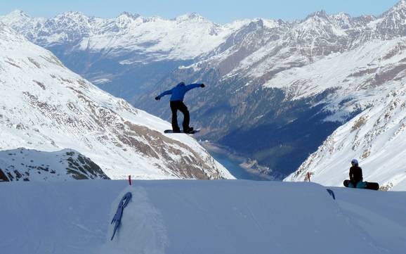 Snowparks Kaunertal – Snowpark Kaunertaler Gletscher