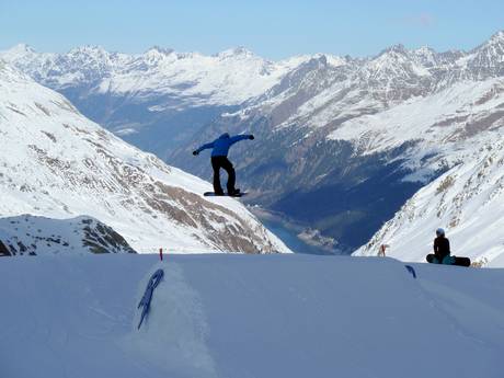 Snowparks Ötztaler Alpen – Snowpark Kaunertaler Gletscher
