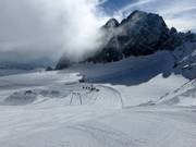 Mittelschwere Abfahrt am Hunerkogel