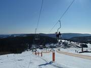 Doppelsesselbahn Seebuck - 2er Sesselbahn fix geklemmt