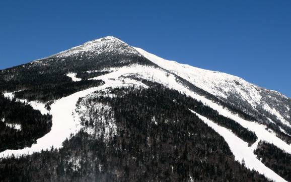 Adirondack Mountains: Größe der Skigebiete – Größe Whiteface – Lake Placid