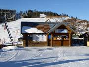 Gepflegter Kassenbereich Alpe di Vezzena