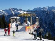 Scheidtobelbahn - 2er Sesselbahn fix geklemmt