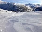 Leichte Abfahrt Myrkdalsløypo