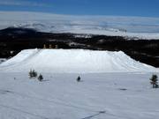 Schneedepot am Idre Fjäll