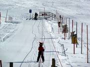 Übungslift Hochfeld-Schwoich - Seillift/Babylift mit niederer Seilführung