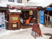 Typische kleine Bar im Espace Diamant.