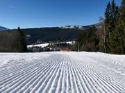 Sehr gute Pistenpräparierung