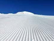 Sehr gute Pistenpräparierung