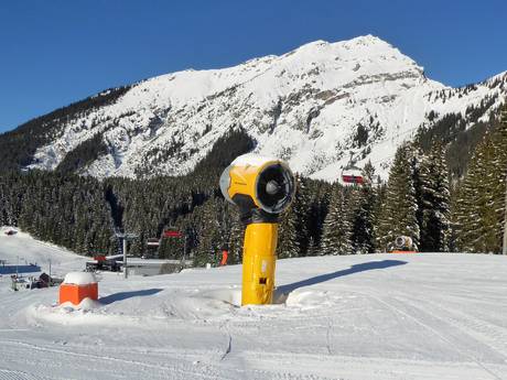 Schneesicherheit Tiroler Zugspitz Arena – Schneesicherheit Berwang/Bichlbach/Rinnen